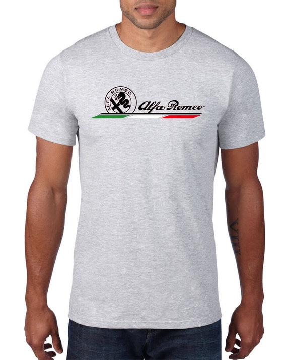Alfa Romeo Italian Car Logo Shirt Tshirt Men Etsy