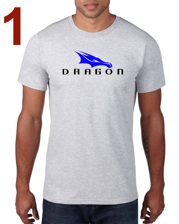 Dragon Spacecraft Logo Space X Elon Musk Tesla T Shirt