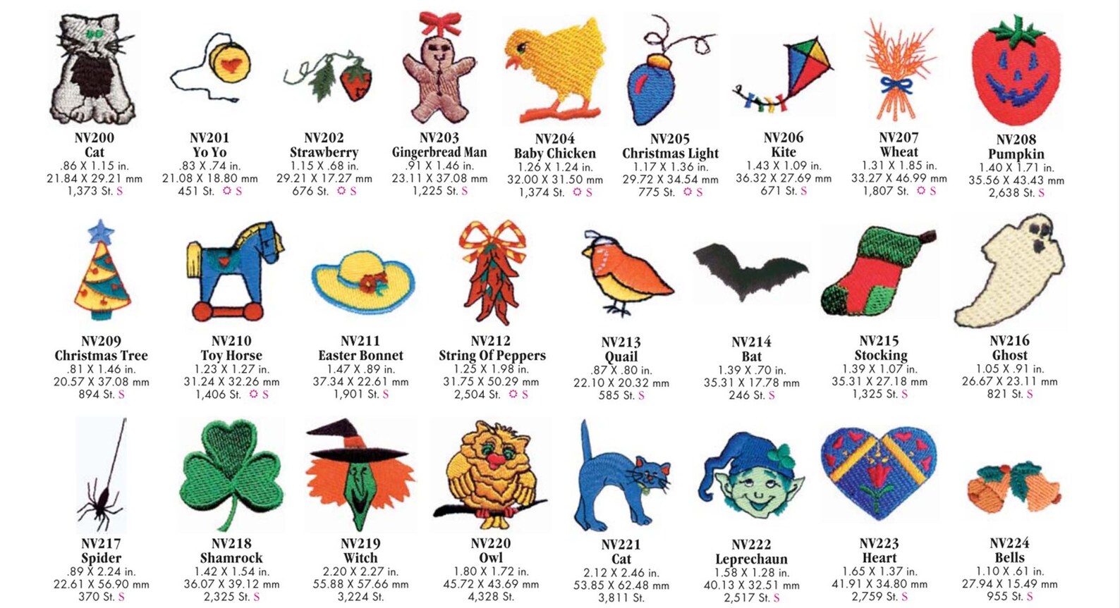 50 mini embroidery machine patterns designs Etsy