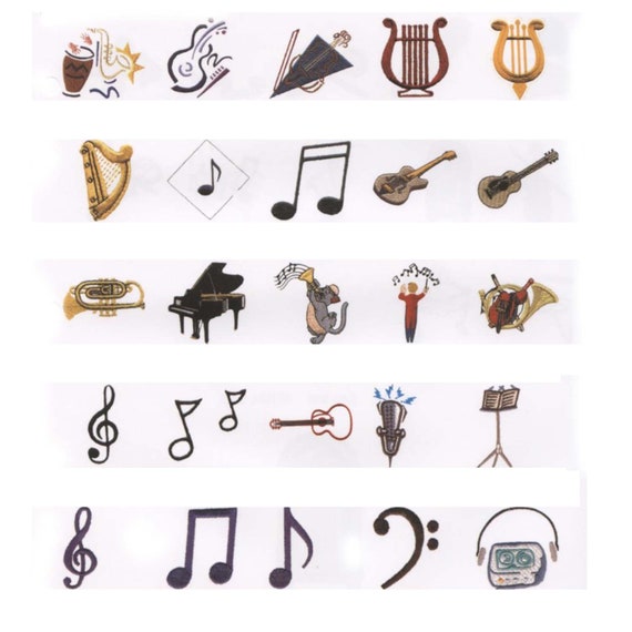 Free Embroidery Designs With Music Notes Images And Names Free Embroidery Designs With Music Notes Images And Names