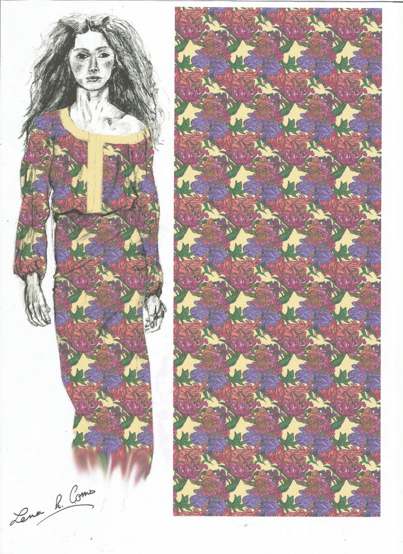 dessin coloriage zen pour adulte PDF à imprimer couronne de fleurs image 4