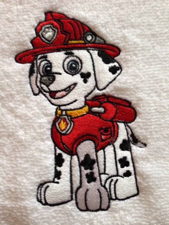 Paw Patrol Personalised Embroidered Blanket 2 Sizes 8 Colours Name /& Wrapped