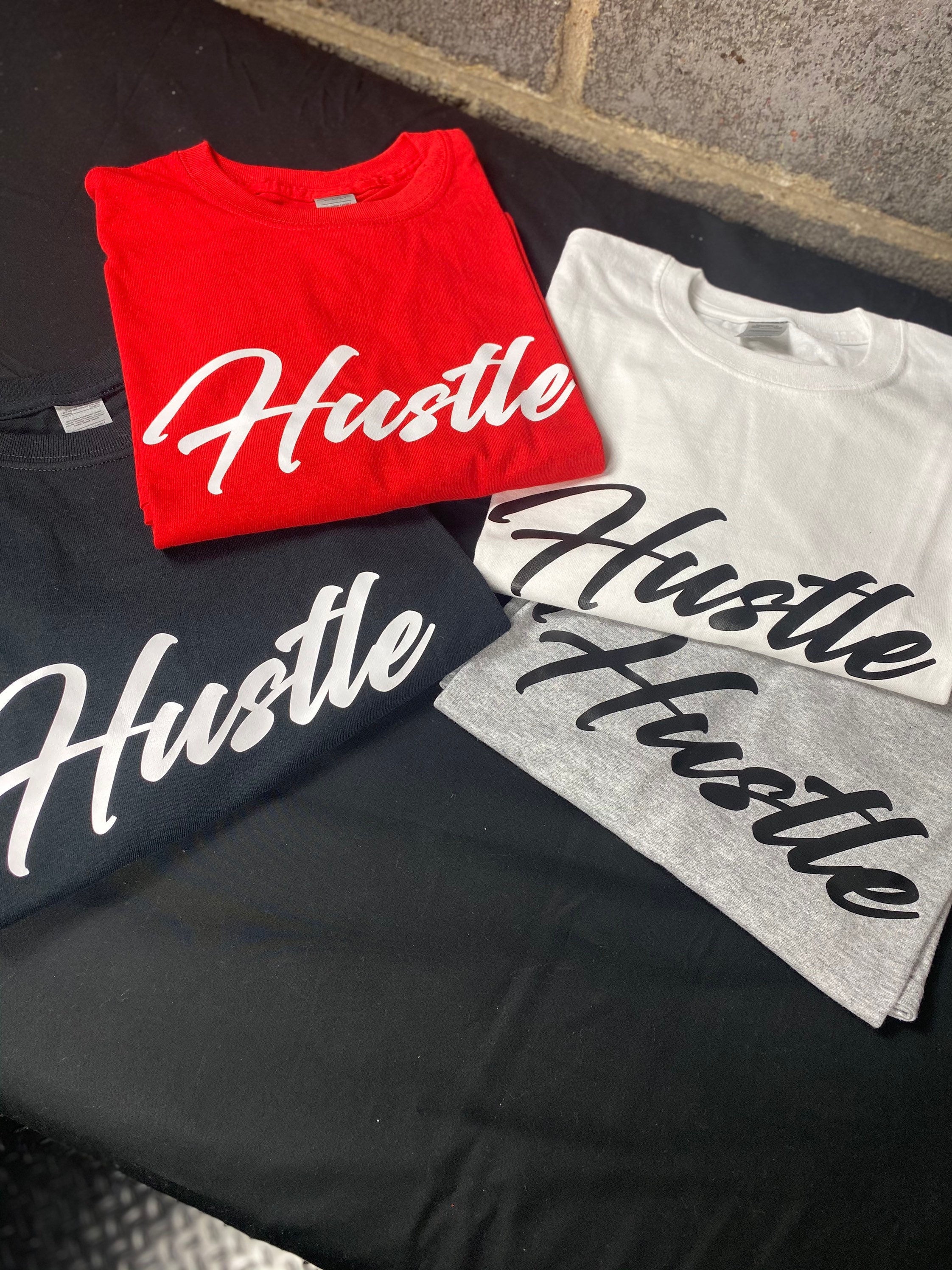 hustle shirt design