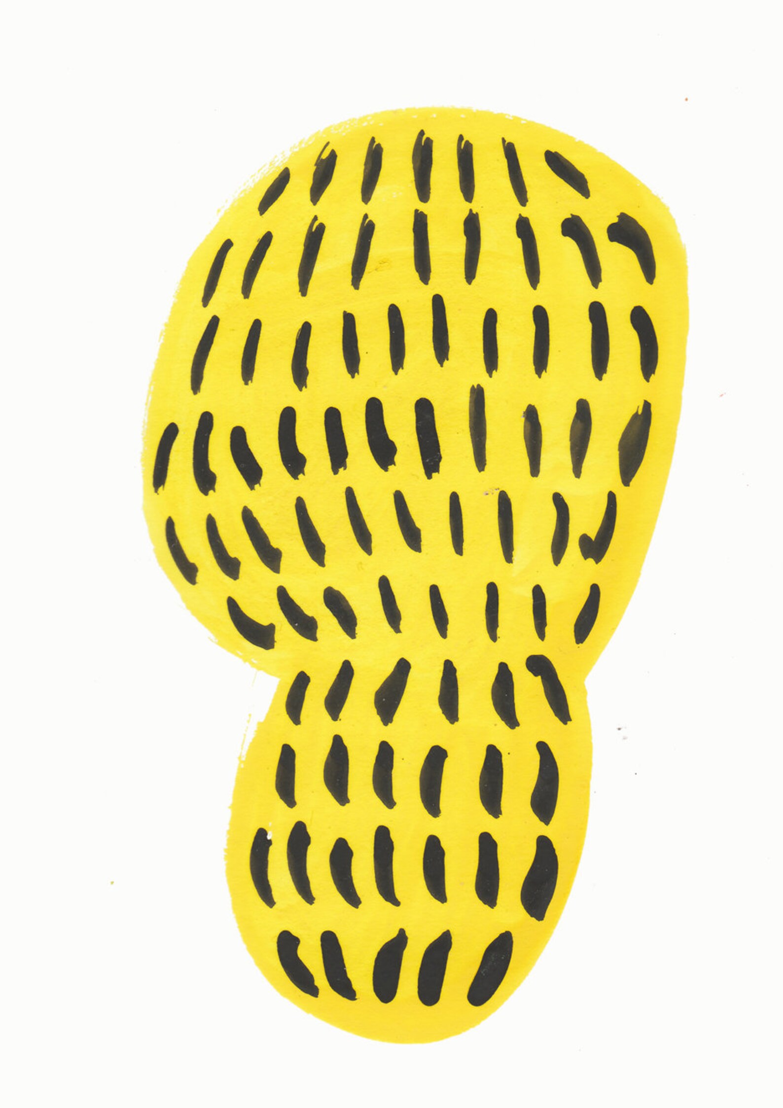 Yellow 2 Giclée art prints yellow yellow artwork yellow Etsy