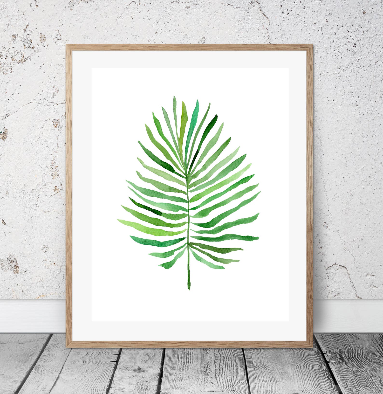 Tropical Art Set of 3 Watercolor Botanical Images Monstera Etsy