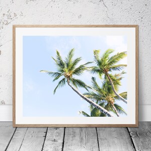 Palms Poster Tropical art print Palm wallart decor Palm trees minimalist poster tropical life summer poster palms wallpaper tropical artwork
