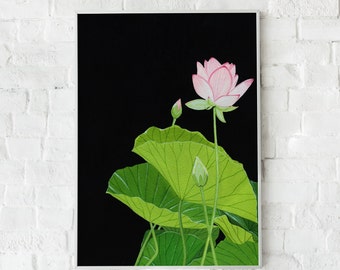 Lotus Flower Print