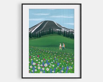 Mount Rainier National Park Poster