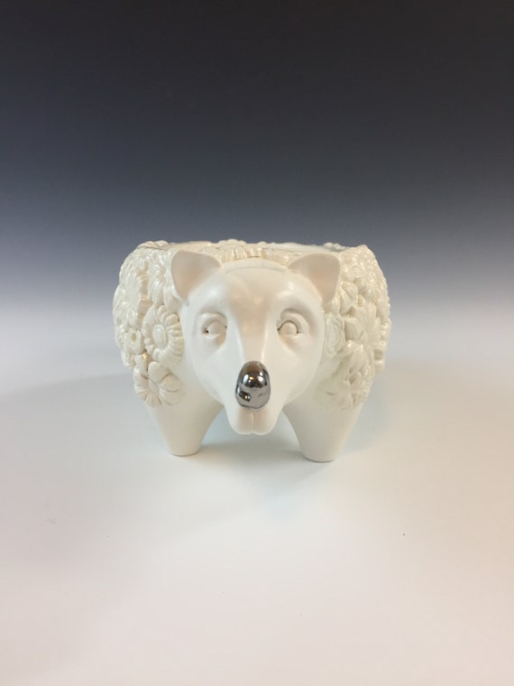 Ceramic Bear Planter