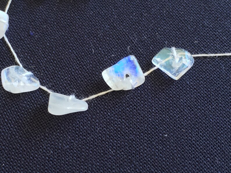 Zodiac Star Sign Embroidered Artwork With Rainbow Moonstone Etsy