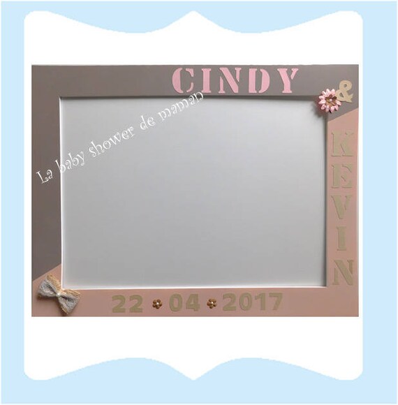Grand Cadre Photobooth Pour Un Bapteme Baby Shower Mariage Etsy