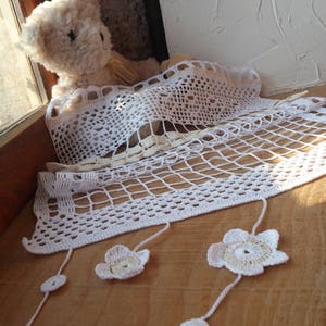 Rideau crochet comme chez Mounette carré