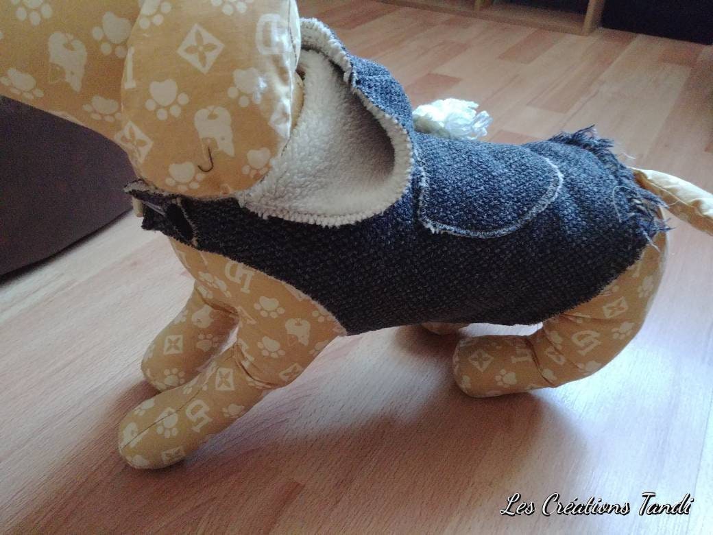 Manteau Doublé Pour Chien