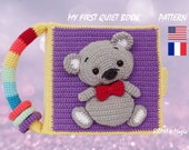 My First Quiet Book Crochet Pattern: Toddler Activity Book Amigurumi Tutorial (English, French)