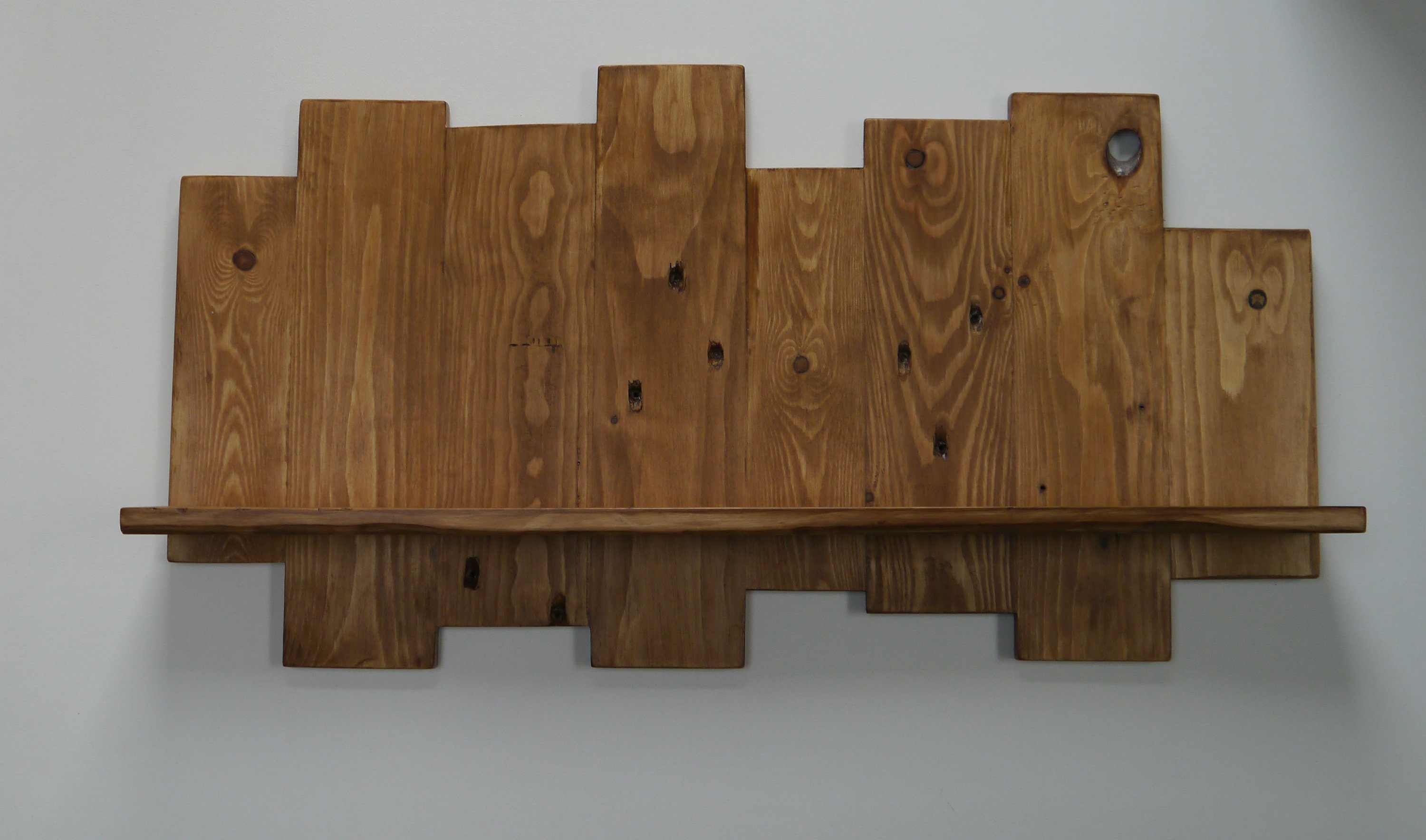 Estante de pared flotante de madera rústica | Etsy
