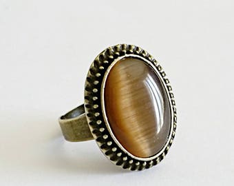 Bague Oeil Chat Etsy Bague Oeil Chat Etsy