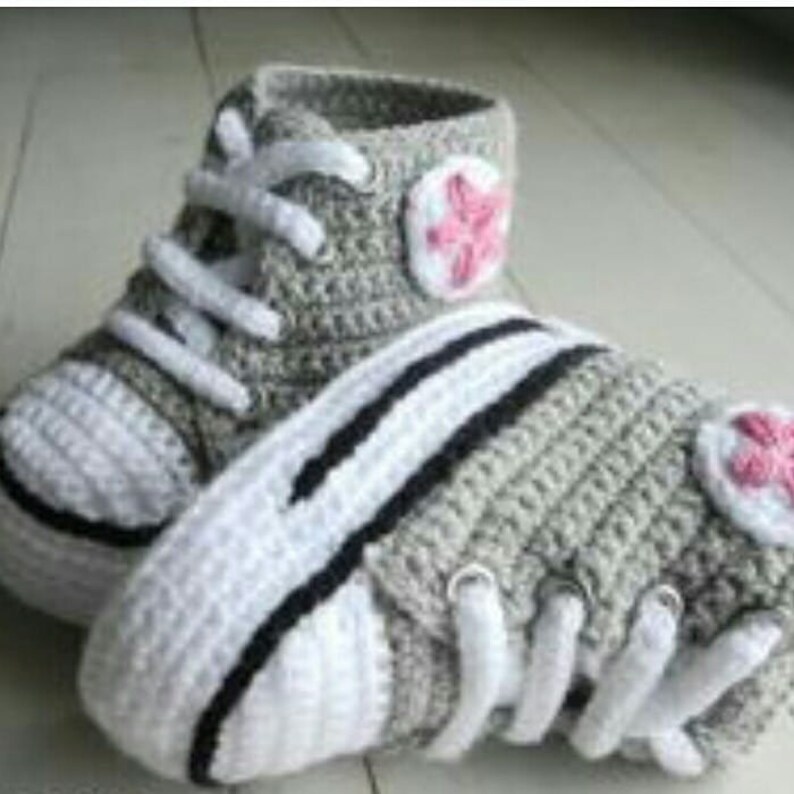 knitted sneakers for babies