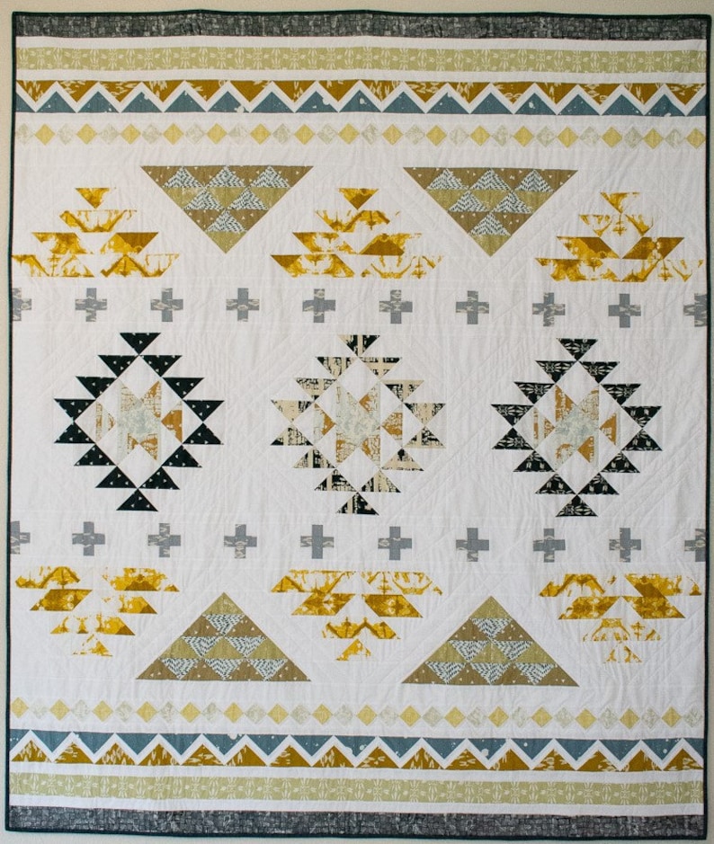 Tribal Musings Quilt Pattern PDF Etsy
