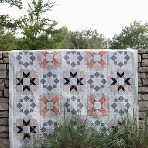 Starburst Quilt Pattern - PDF