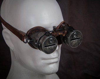 Handcrafted Snow Goggles – Mad Max, Cyberpunk, Post-Apocalyptic Accessory