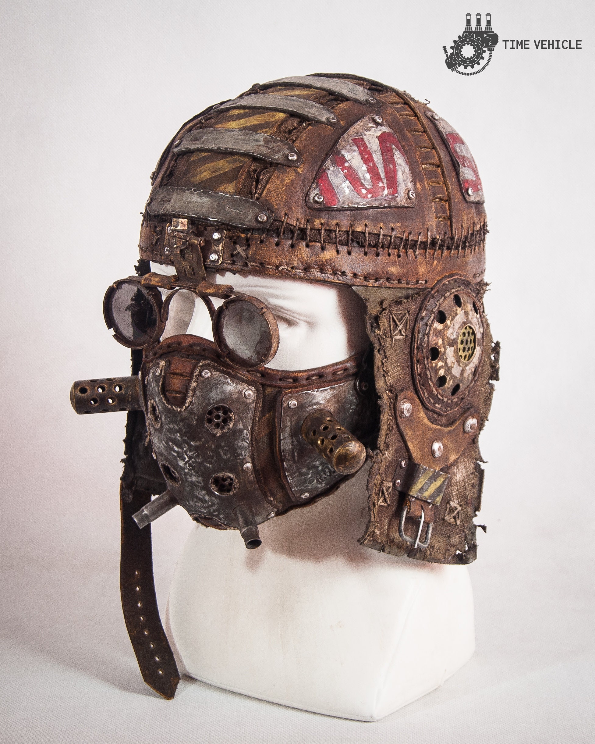 Handmade Leather Aviator Cap – Sci-fi Pilot Helmet - Etsy