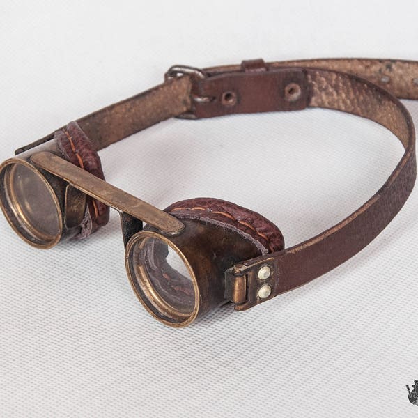 Brass Steampunk Goggles - Fallout Accessories - Old Brass Goggles - Post Apocalyptic Goggles - Mad Max Eyewear- Cyberpunk Burning Man LARP
