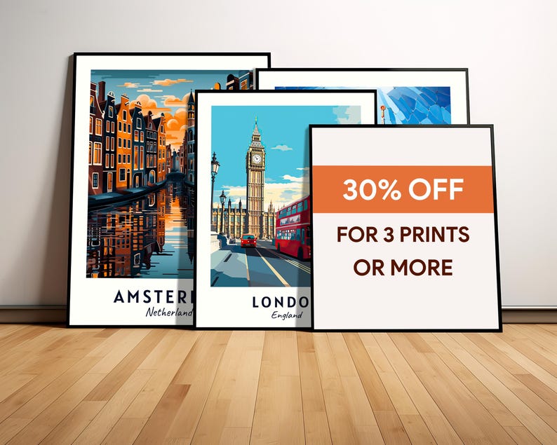Bangkok Travel Poster Thailand Print Wall Art City Print Cityscape Artwork Travel Wall Decor Digital Download Travel Gift