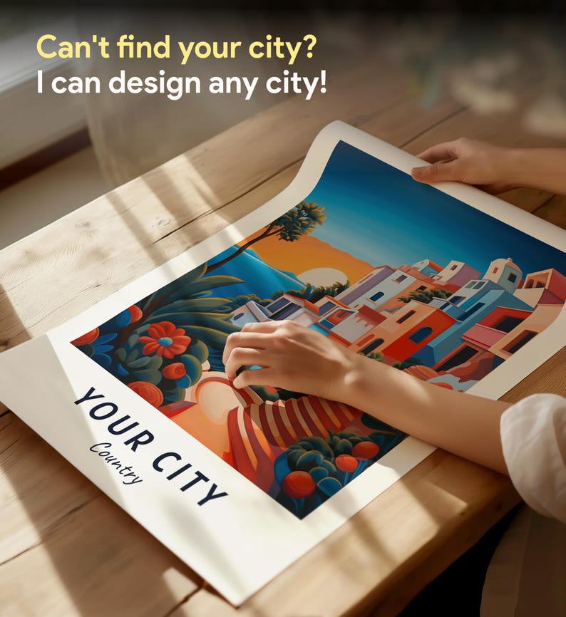 Póster de viaje de París, Francia, impresión de arte de pared, impresión de ciudad, paisaje urbano, obra de arte, decoración de pared de viaje, descarga digital, regalo de viaje imagen 7