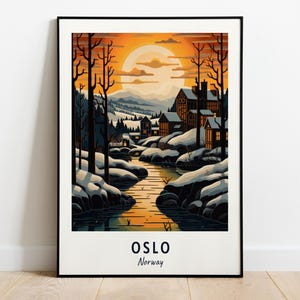 Oslo Reise Druck, Oslo - Norwegen Stadt Druck, Oslo Reisegeschenk, Oslo Stadt Poster, digitaler Download, Reisegeschenk, Oslo Wohnkultur