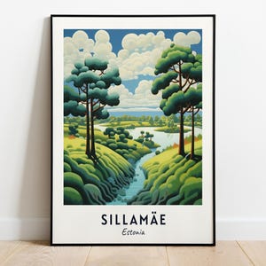 Sillamäe Travel Print Wall Art, Sillamäe - Estonia City Print, Sillamäe Travel Gift, Sillamäe City Poster, Digital Download, Travel Gift