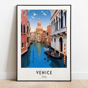 Venice Travel Print Wall Art, Venice - Italy City Print, Venice Travel Gift, Venice City Poster, Digital Download, Travel Gift, Wedding Gift