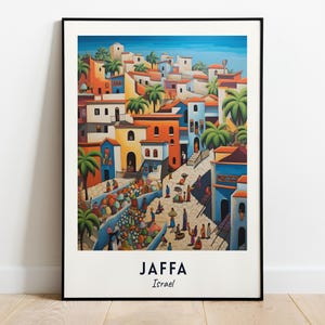 Jaffa Flea Market Travel Print Wall Art, Jaffa - Israel City Print, Jaffa Flea Market Travel Gift, Jaffa Flea Market Poster, Travel Gift