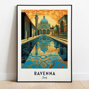 Ravenna Travel Print Wall Art, Ravenna - Italy City Print, Ravenna Travel Gift, Ravenna City Poster, Digital Download, Travel Gift, Wall Art