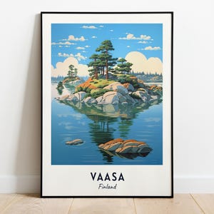Kvarken Archipelago (A Unesco World Heritage Site) Travel Print Wall Art, Vaasa - Finland City Print, Digital Download, Travel Gift