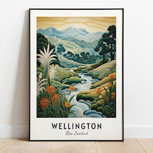 Te Papa Museum Travel Print Wall Art, Wellington - New Zealand City Print, Te Papa Museum Travel Gift, Te Papa Museum Poster, Travel Gift