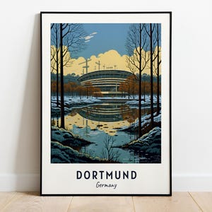 Dortmund Travel Print Wall Art, Dortmund - Germany City Print, Dortmund Travel Gift, Dortmund City Poster, Digital Download, Travel Gift