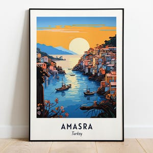 Amasra Reise-Druck, Wandkunst, Amasra - Türkei Stadt Druck, Amasra Reisegeschenk, Amasra Stadt Poster, digitaler Download, Reisegeschenk, Wandkunst