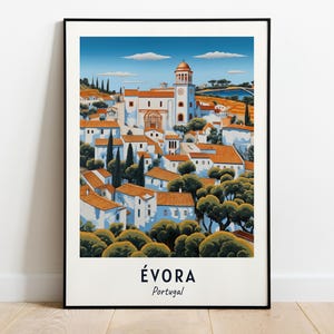 Temple Of Diana Travel Print Wall Art, Évora - Portugal City Print, Temple Of Diana Travel Gift, Temple Of Diana Poster, Digital Download