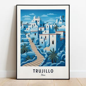 Chan Chan Archaeological Zone Travel Print Wall Art, Trujillo - Peru City Print, Chan Chan Archaeological Zone Travel Gift, Digital Download