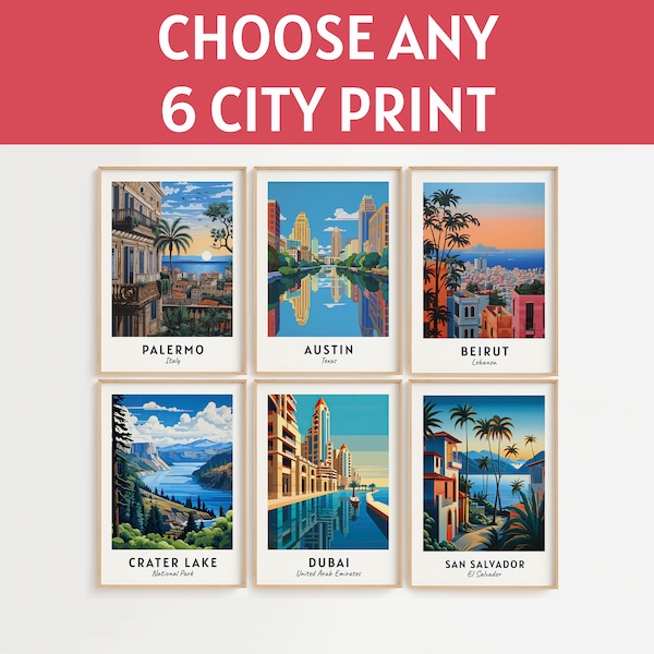 Set of 6 Prints - Etsy
