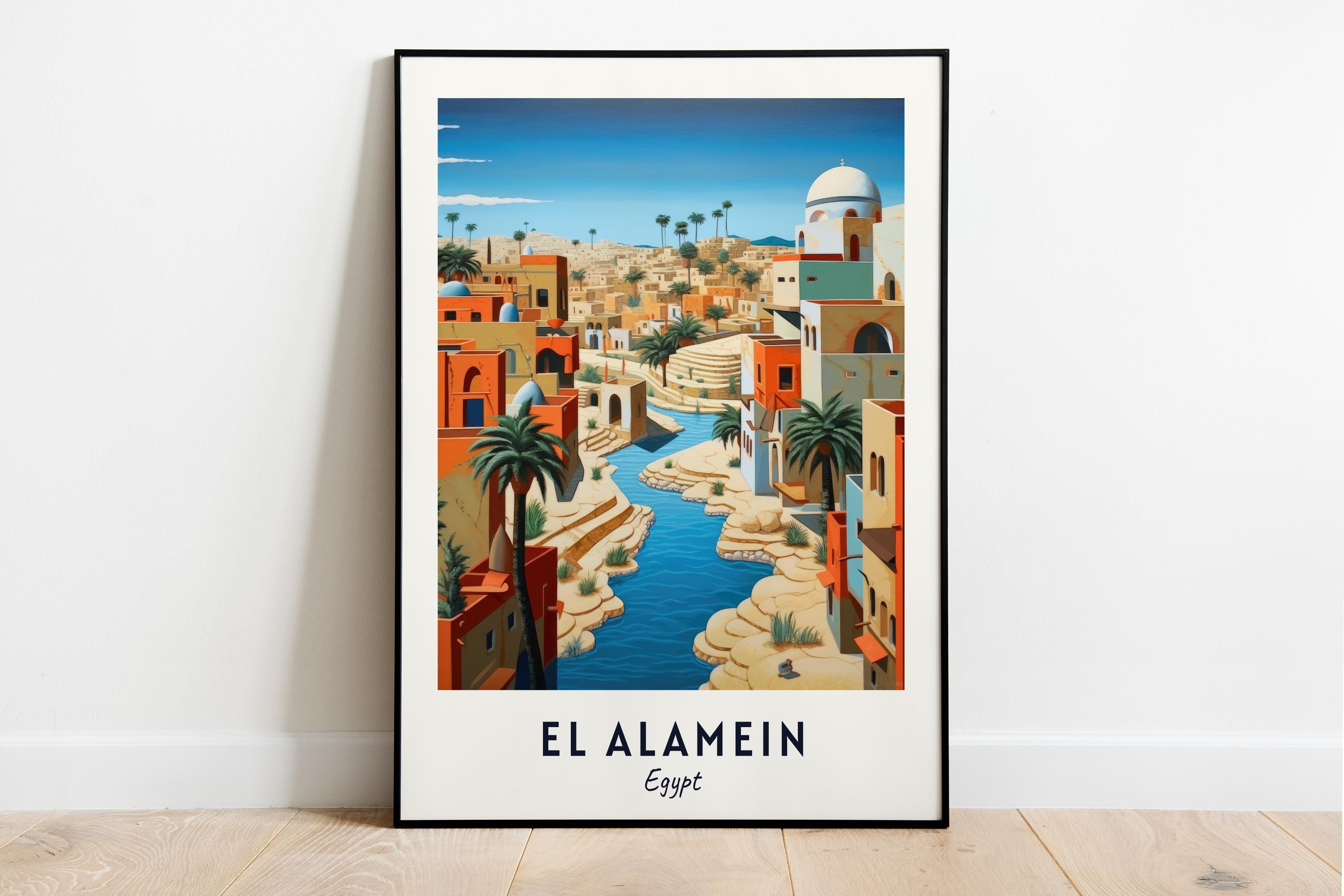El Alamein War Museum Travel Print Wall Art, El Alamein - Egypt City Print, El Alamein War Museum Travel Gift, El Alamein War Museum Poster