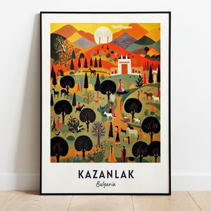 Thracian Tomb Of Kazanlak (Unesco World Heritage Site) Travel Print Wall Art, Kazanlak - Bulgaria City Print, Digital Download, Travel Gift