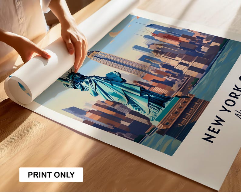 Paris Travel Poster France Print Wall Art City Print Cityscape Artwork Travel Wall Decor Digital Download Travel Gift