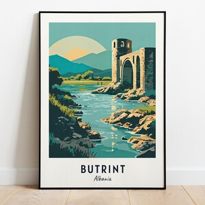 Butrint National Park (Unesco World Heritage Site) Travel Print Wall Art, Butrint - Albania City Print, Digital Download, Travel Gift