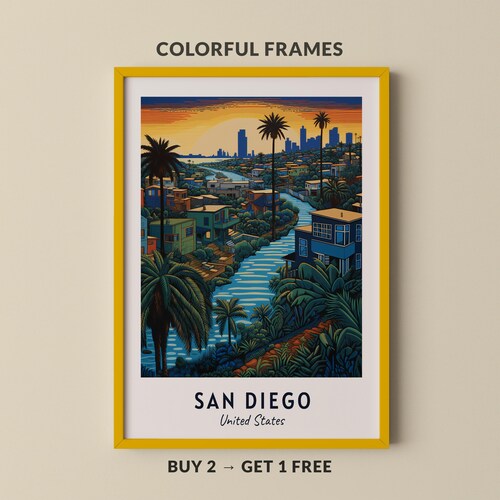 Brooklyn Travel Poster New York Print Wall Art City Print