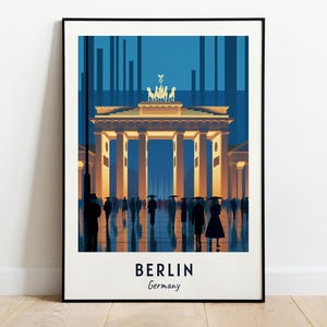 Berlin Travel Print, Wandkunst, Berlin - Germany City Print, Berlin Reisegeschenk, Berlin City Poster, Digital Download, Reisegeschenk, Wandkunst