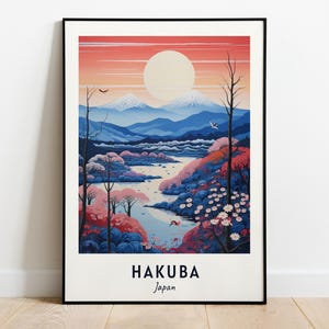 Hakuba, Japan Travel Print Wall Art, Hakuba - Japan City Print, Hakuba, Japan Travel Gift, Hakuba, Japan Poster, Digital Download, Wall Art