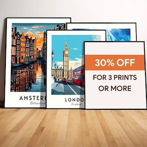 Tokyo Travel Poster Japan Print Wall Art City Print Cityscape Artwork Travel Wall Decor Digital Download Travel Gift