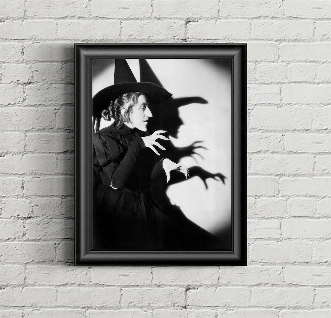 Vintage halloween decoration wall art Spooky home decor Etsy