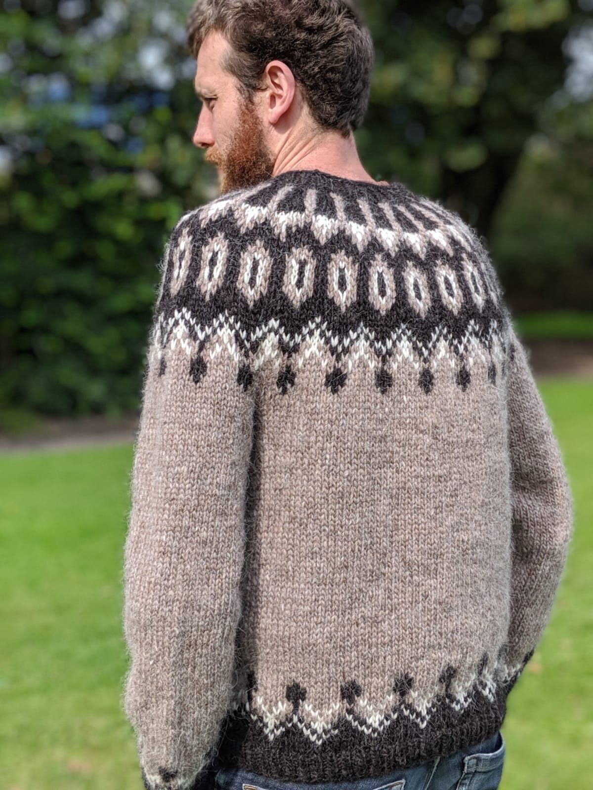 Knitted Icelandic Alafoss Lopi Wool Jumper Sweater 100% - Etsy